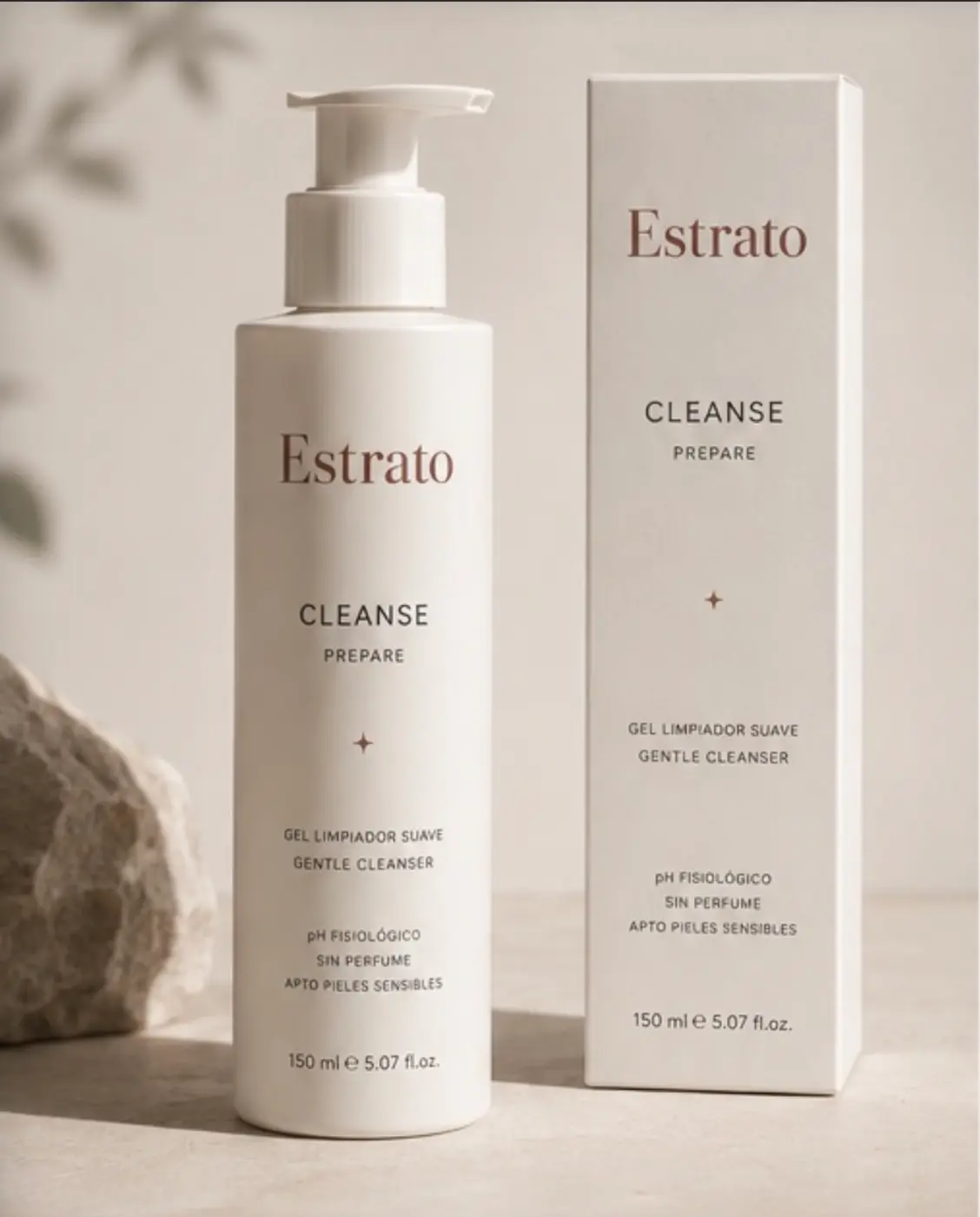 Estrato Cleanse Prepare, gel limpiador suave
